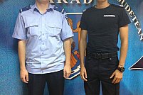 Doi absolvenți ai instituțiilor militare de învățământ ale M.A.I. au fost repartizați la Inspectoratul de Jandarmi Județean Arad