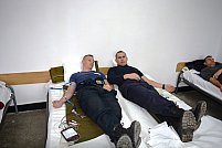Peste 8000 ml. de sânge ,,bleu – jandarm”, au părăsit legal sediul Jandarmeriei Arad
