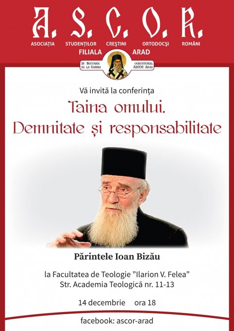 Taina omului. Demnitate si responsabilitate