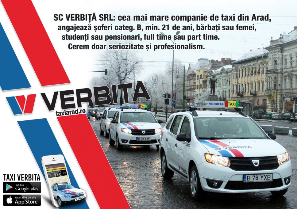 Angajam sofer taxi
