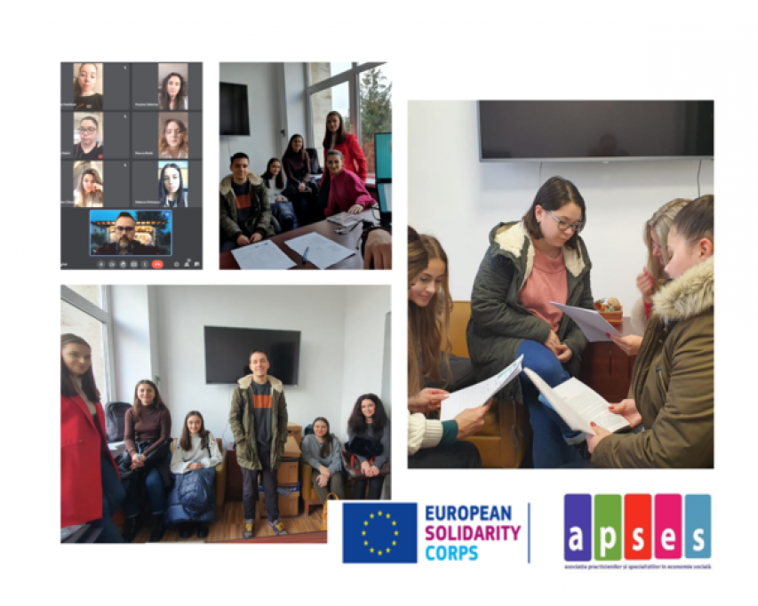 8 tineri au contribuit la dezvoltarea abilităților de viață independentă a tinerilor din Timișoara prin intermediul proiecului Youth with skills