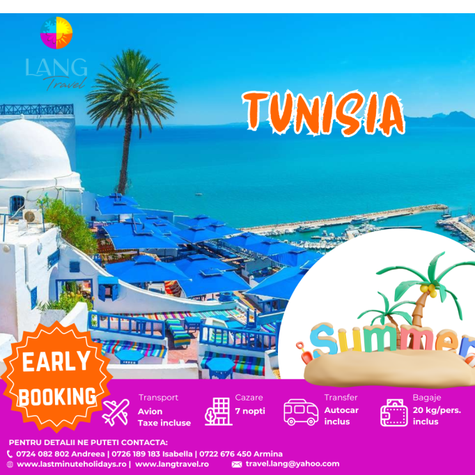 Oferte de vacanta pentru Tunisia