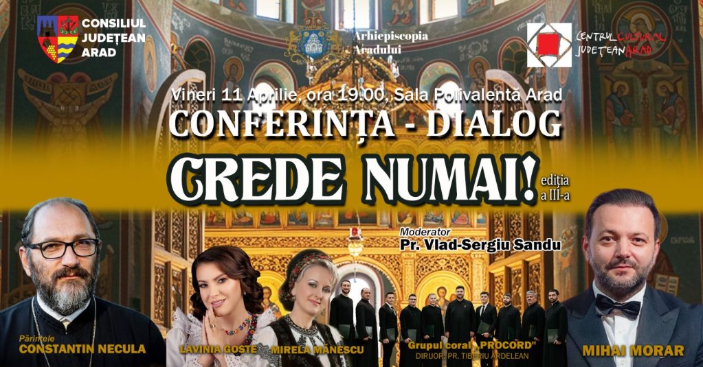 Conferinta-dialog de suflet intre pr. Constantin Necula si Mihai Morar